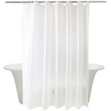 INF Debela PEVA kopalniška zavesa - bela - 120x180 cm z dodatnimi kavlji, (5000253781) | Shoptok.si