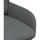  Okretne blagovaonske stolice 6 pcs Umjetna koža Siva | shoptok.hr