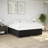 vidaXL Okvir za krevet bez madraca crni 200x200 cm od tkanine Cijene