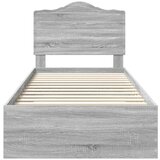  Konstrukcija postelje Siva Sonoma 90 x 200 cm Konstruiran les, (5000102259) | Shoptok.si