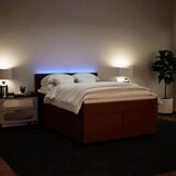  Krevet s oprugama i madracem ružičasti 160x200 cm baršunasti | shoptok.hr