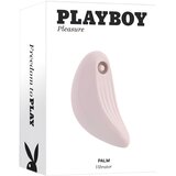 Playboy Palm - punjivi, vodootporni vibrator za klitoris 2u1 (ružičasti) | shoptok.hr