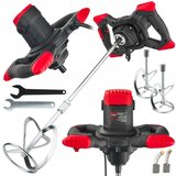 Powermat RED TECHNIC 2650W električni mešalnik malte in lepil + 2x me | Shoptok.si
