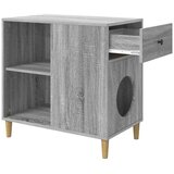  Mačja Kuća Siva Sonoma 72 x 42.5 x 70 cm Konstruirano drvo | shoptok.hr