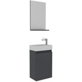 Hanah home Kupaonska Polica, Antracit | Eponuda.ba