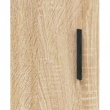 vidaXL Visoka komoda sonoma hrast 69,5x34x180 cm inženirski les | Shoptok.si