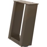  Noge za klub stolić U-oblik 2 kom Prirodni čelik 30 x (30-31) cm Čelik | shoptok.hr
