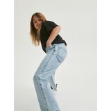 Reserved - Straight traperice s poderotinama - plava | shoptok.hr