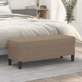  Klupa smeđesiva 100x30x30 cm od tkanine | shoptok.hr