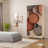 Woody Fashion Hanah Kućni ormar Lidya 2 -976, 90x192x52 cm, Hrast | Eponuda.ba