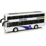  Dvokatni policijski autobus na povlačenje sa zvukom - bijeli | shoptok.hr