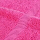 vidaXL Ručnici za tuširanje SOLUND 10 kom ružičasti 70x140 cm 600 gsm | shoptok.hr
