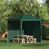  Zid šatora za zabavu 2 pcs Zelena 200 x 195 cm PE i čelik | shoptok.hr