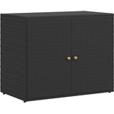  Vrtni ormarić za pohranu crni 100x55,5x80 cm poli ratan | Eponuda.ba