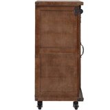 vidaXL za pohranu od masivne jelovine 64 x 33,5 x 75 cm smeđi | shoptok.hr