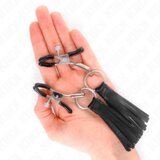 Kink ŠČipalke Za BradaviČke Leatherette Tassel Black | Shoptok.si