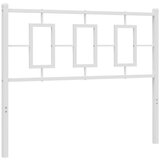  Kovinsko vzglavje belo 107 cm, (21142505) | Shoptok.si