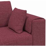  Tkaninska sofa s jastukom 3 pcs Vinska crvena 208 cm tkanina | shoptok.hr