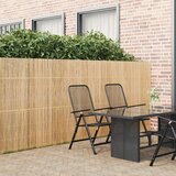 vidaXL Ograja za vrt Naravni bambus 400 x 150 cm Enostavna Cene