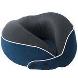 INF Spominska pena U-vzglavnik z 3-točkovno oporo, pralna prevleka Blue+Black, (5000309267) Cene
