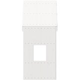 Krov za dječji krevet bijeli 60x99x139,5 cm masivna borovina | Eponuda.com