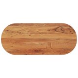 vidaXL Stolna ploča 100x40x2 5 cm ovalna od masivnog drva bagrema Cijene