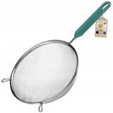 KADAX Kuhinjsko cedilo/cedilo z ročajem iz jekla za presejanje moke, gosto 12 cm, (5000354647) | Shoptok.si