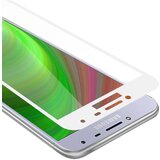 Cadorabo Oklepni film Full Screar, združljiv s Samsungom - zaščitnim filmom v prozornem z belim - kaljenim zaščitnim steklom v 9H trdoti s 3D dotikom, (20604239) Cene