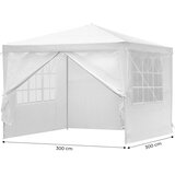 Multi Garden Ba&amp;scaron;tenski &amp;scaron;ator/ 3x3 m/ 4 stranica/ white/ Slike
