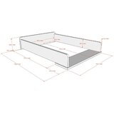 Vipack Bež otroška komoda s previjalnim pultom 89x90x55 cm Swingo – | Shoptok.si