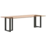 vidaXL noge jedilne mize v obliki črke t 2 kos 60x35x(72-73) cm jeklo | Shoptok.si