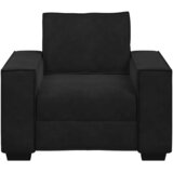 SOFA fotelja crna 100x78x84 cm baršun | Eponuda.ba
