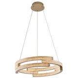 LED luster na sajli TARJA LED/36W/230V 3000/4000/6000K prečnik 60 cm zlatna | Eponuda.com