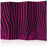 Artgeist Paravan Zebra Pattern Pink Ii, 5-Delni, Dvostranski | Shoptok.si