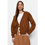Trendyol Cardigan - Brown - Regular fit Cijene