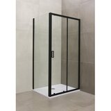 AQUAART Tuš vrata CLEAR BLACK 120X195 | shoptok.hr