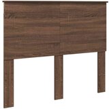  Okvir za krevet s uzglavljem Smeđi hrast 120 x 190 cm | shoptok.hr