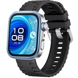 INF Združljiv s Huawei Fit 4 Pro: Silikonski pašček za vrhunsko udobje Black, (5000079458) | Shoptok.si