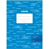 Nebulo: črtan spiralni zvezek A5