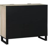  Komoda Bijelo 90 x 33 x 75 cm masivno drvo manga | shoptok.hr