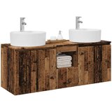  Set ormarića za kupaonicu 3 kom. Staro drvo 49,5 x 44,5 x 65 cm | shoptok.hr