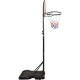 Košarkaški stalak crni 216 - 250 cm od polietilena | Eponuda.com