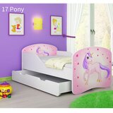 ACMA Dječji krevet s motivom + ladica 160x80 cm - 17 Pony | shoptok.hr