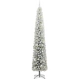 vidaXL Umestno božično drevo Zelena 270 cm PVC in Jeklo in Plastika | Shoptok.si