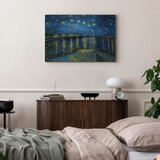  Slika - Vincent van Gogh – Starry Night Over the Rhône 90x60 Akustična | shoptok.hr