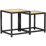  Stolići za čaj 2 kom MDF boja hrasta sonome | shoptok.hr