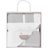Interbaby Dvostrana Dekica 110x80 Honeycomb Grey