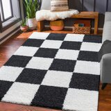 Lesnina XXXL PREPROGA Z VISOKIM FLOROM Milano 140/200 cm tkano črna, bela | Shoptok.si