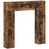  Okvir za kamin Dimljeni hrast 102 x 18 x 100,5 cm | shoptok.hr