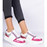 Gemre Pink women's sneakers with thick soles Dolla | shoptok.hr